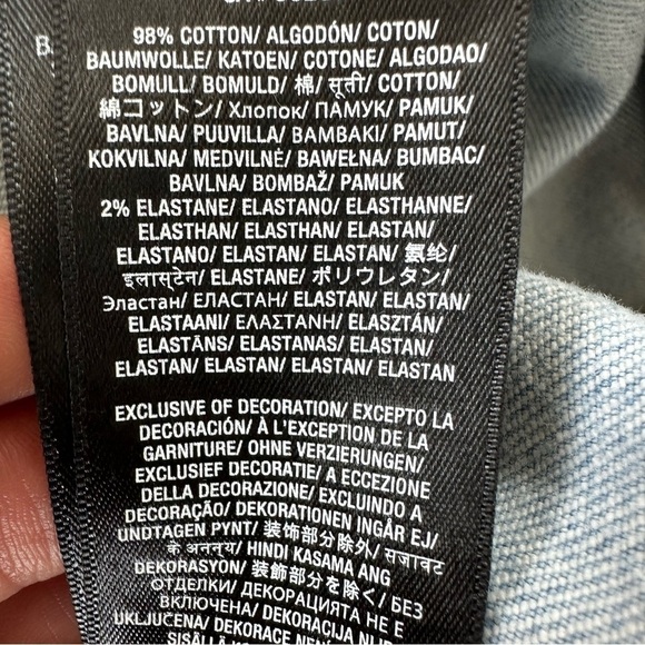 7 For All Mankind High Rise Cropped Straight with Braided Belt Jeans - Picture 15 of 15